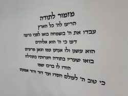 ⁦מזמור לתודה⁩ – תמונה ⁦5⁩
