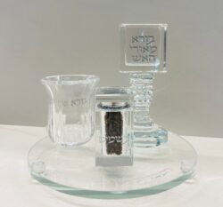 סט הבדלה מהודר דגם קריסטל