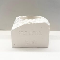 מעמד בטון לבקבוק יין | עבודת יד